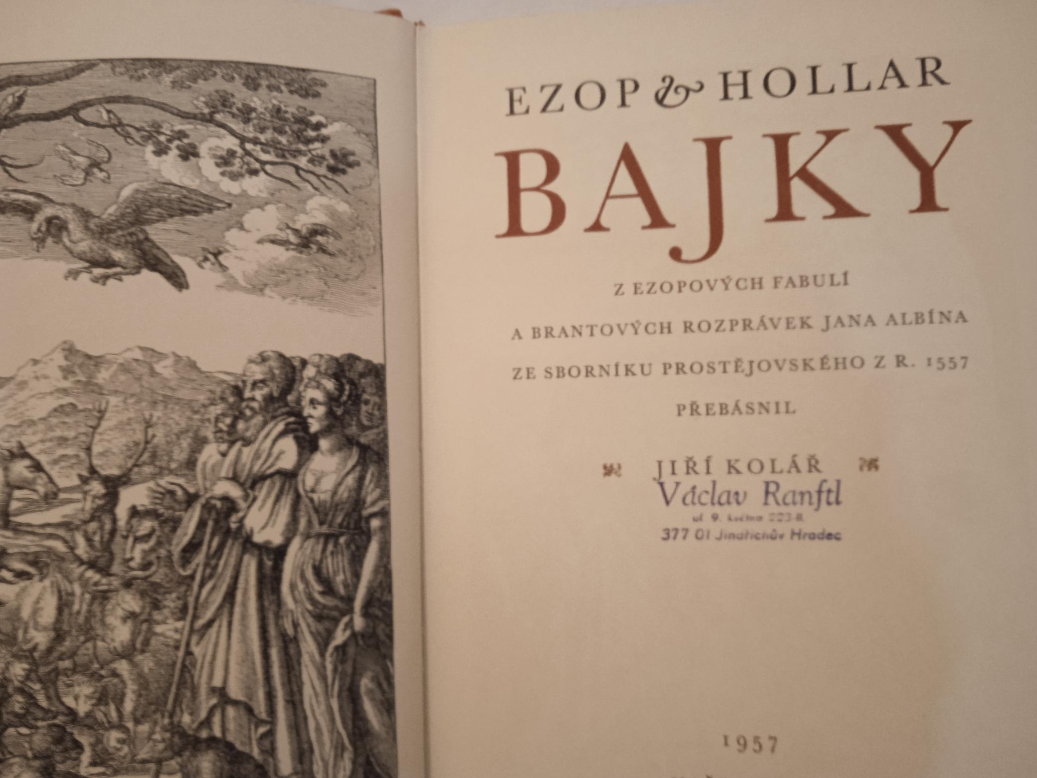 BAJKY  ezop-hollar